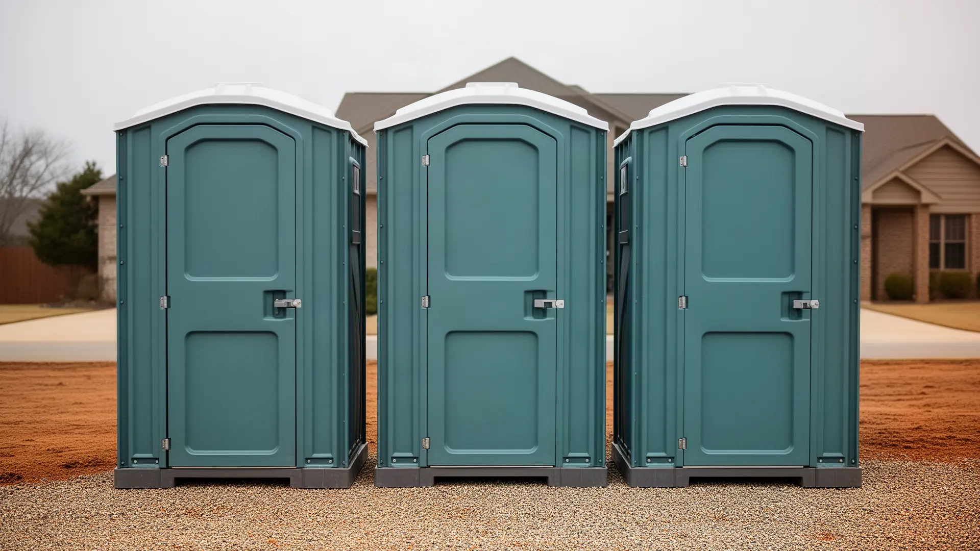 Clean porta potty unit from Double Eagle Porta Potty Rental in Tampa, FL